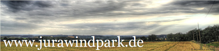 Bürgerinitiative Jurawindpark - nur 37km nördlich von Poxdorf