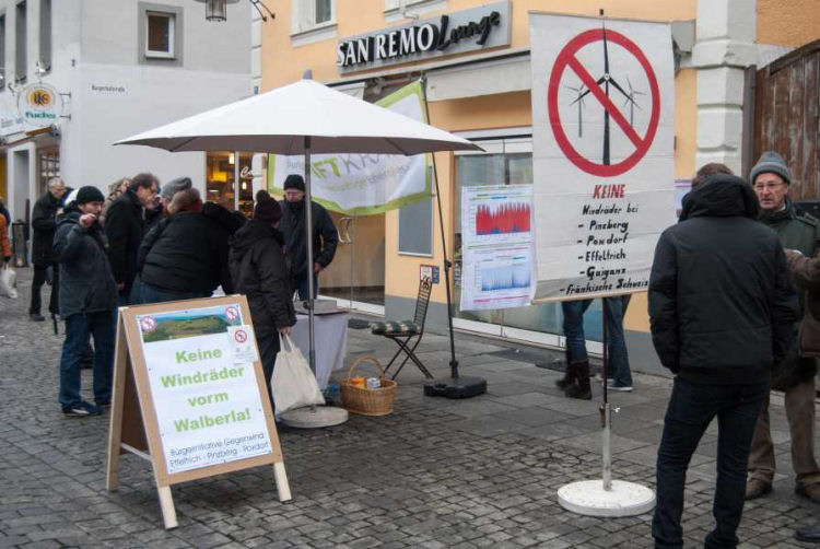 21.12.2013 - Unterschriftensammlung in Forchheim